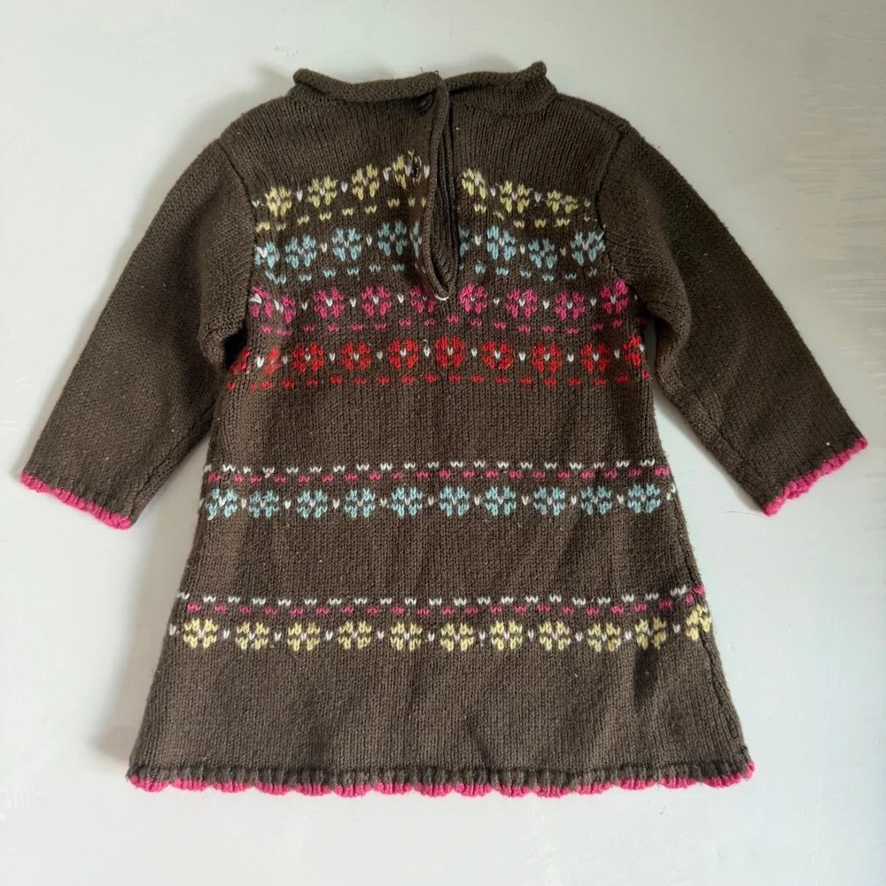 Vintage Y2K Baby‎ Sweater Dress Size 0-3 Months